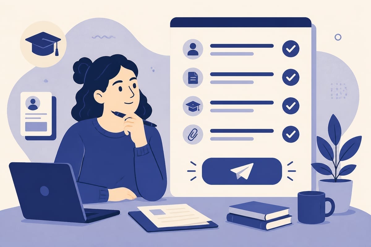 Checklist przed kliknięciem Aplikuj
