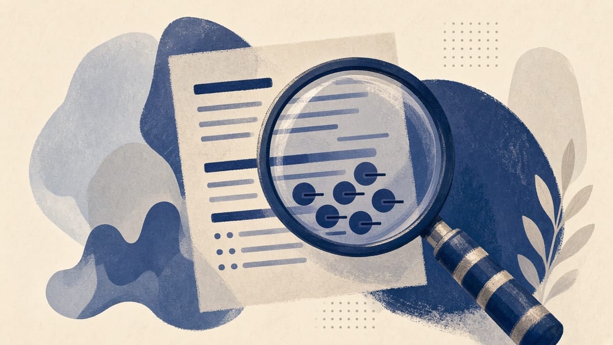 Ukryte opłaty — lupa nad dokumentem bankowym