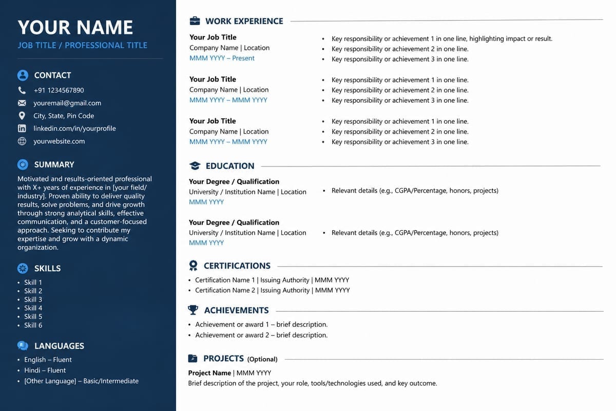 Personalizacja CV pod konkretną ofertę pracy