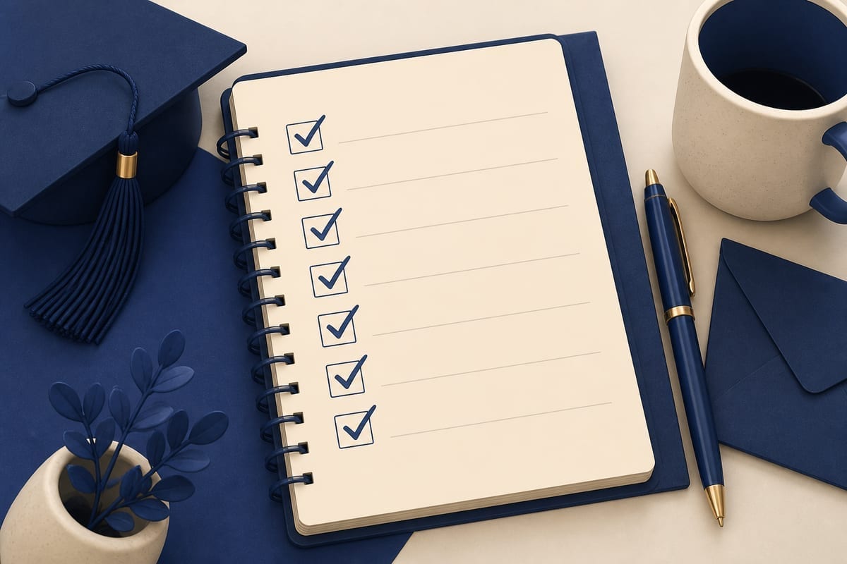 Checklist przed wysłaniem listu