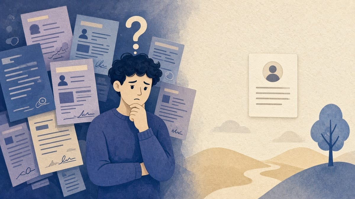 Student z wieloma umowami i dokumentami — typowe błędy
