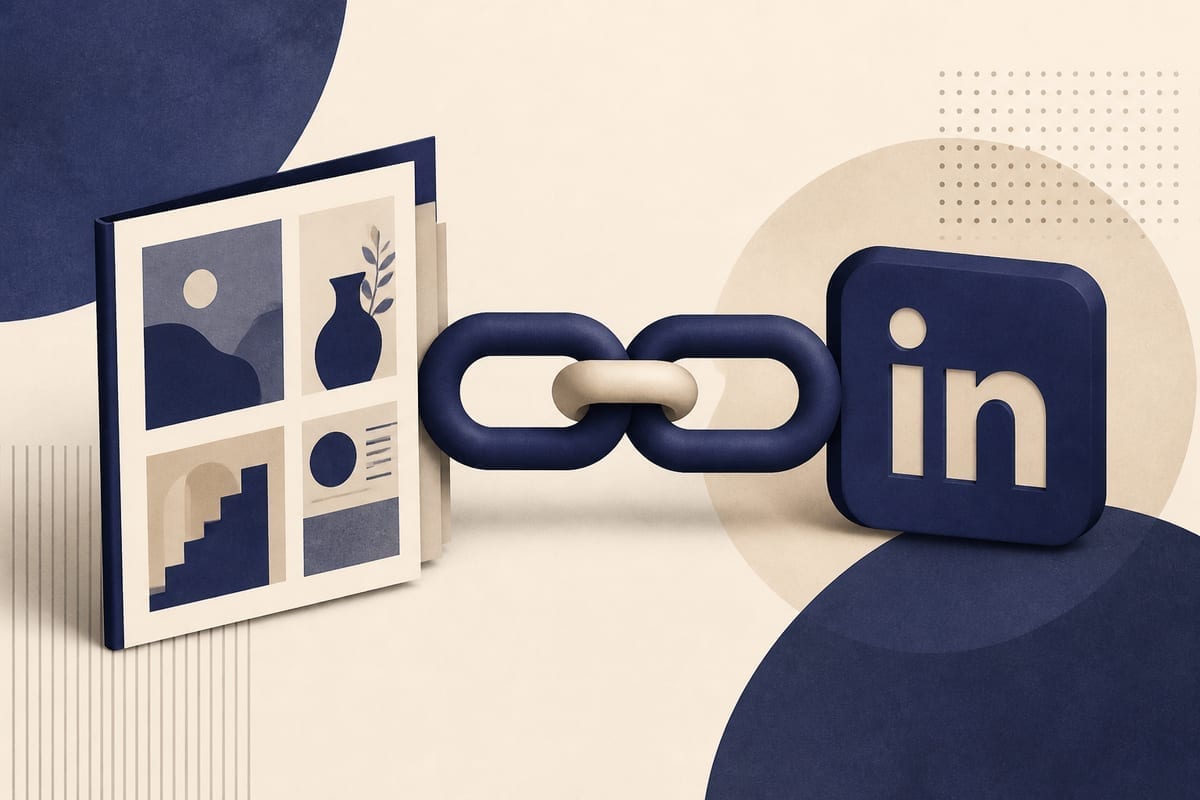 CV i LinkedIn z widocznymi linkami do portfolio i GitHub